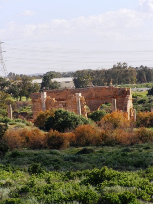 Leptis Magna (Lubda) starorzymskie miasto z ok. II w. n.e.