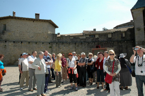 Carcassonne - potężne mury Carcassonne #CARCASSONNE #MIASTA