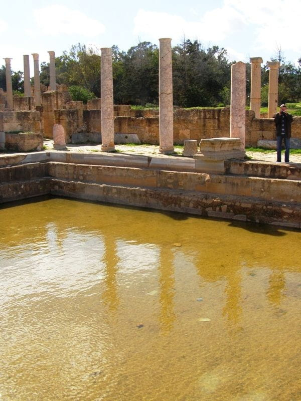 Łaźnia Hadriana - Leptis Magna (Lubda) starorzymskie miasto z ok. II w. n.e.