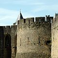 Carcassonne - potężne mury Carcassonne #CARCASSONNE #MIASTA