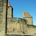 Carcassonne - potężne mury Carcassonne #CARCASSONNE #MIASTA