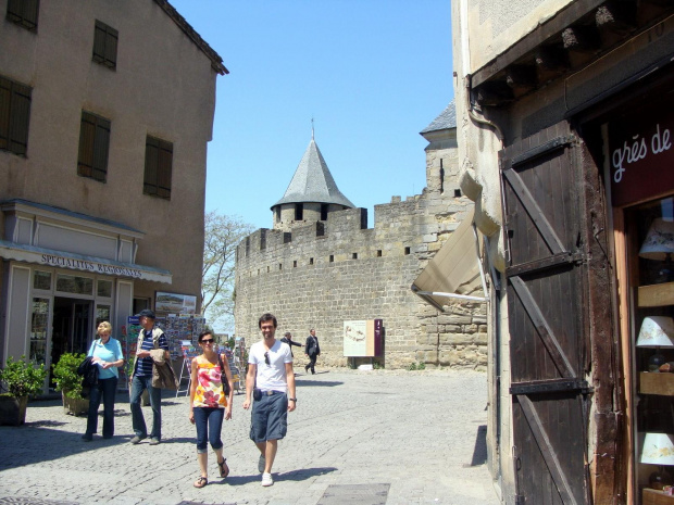 CARCASSONNE- SPACER PO MIEŚCIE #CARCASSONNE #MIASTA