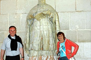 ALCOBACA wnętrze opactwa cysterskiego #alcobaca #miasta #koscioły