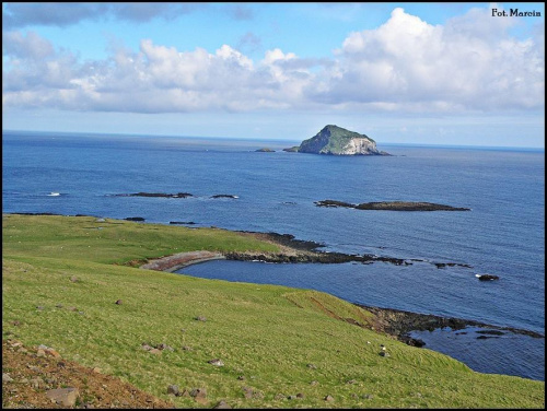 Widok na wyspe Snaefell