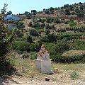 charakterystyczne dla calej Krety maleńkie przydrozne kapliczki #Elounda #WyspaSpinalonga #Kreta #morze #ZatokaMirambellou #lodzie #statki #fala
