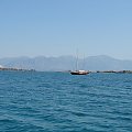 rejs na wyspę Spinalonga #Elounda #WyspaSpinalonga #Kreta #morze #ZatokaMirambellou #lodzie #statki #fala