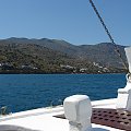 ruszamy w rejs na wyspę Spinalonga #Elounda #WyspaSpinalonga #Kreta #morze #ZatokaMirambellou #lodzie #statki #fala