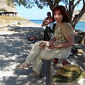wyspa liczy 4 km dlugości, wiec po takim spacerze zasłużony posiłek #Elounda #WyspaSpinalonga #Kreta #morze #ZatokaMirambellou #lodzie #statki #fala