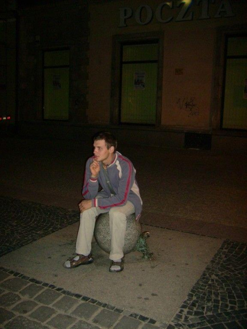 Wakacje 2007 - Wrocław nocą -ja #wakacje #wrocław #noc #rynek #miasto