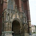 Wakacje 2007 - Wrocław zwiedzanie - wejście do Katedry p.w.św. Jana Chciciela #wakacje #wrocław #miasto #odra