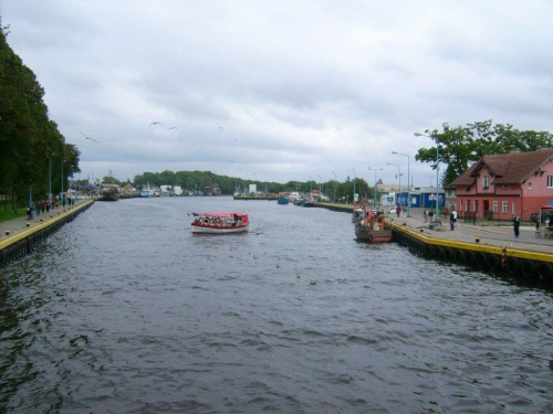 Darłówek-rzeka Wieprza #wakacje #darłówek #kanał