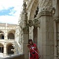 LIZBONA-PORTUGALIA krużganki klasztoru Hieronimitów #PORTUGALIA #LIZBONA #MIASTA #KOŚCIOŁY #KLASZTORY