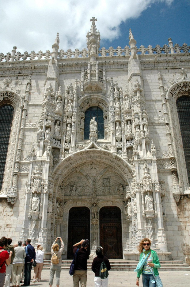 LIZBONA-PORTUGALIA- Kościół i klasztor Hieronimitów PORTAL #PORTUGALIA #LIZBONA #MIASTA #KOŚCIOŁY #KLASZTORY