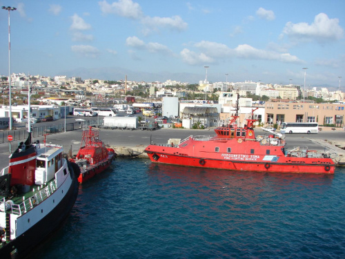 port w Iraklionie Kreta #Kreta #Santorini #morze #Thira #Oia #ocean