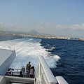 odpływamy z portu w Iraklionie (Hiraklion) #Kreta #Santorini #morze #Thira #Oia #ocean