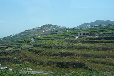 Santorini w drodze do miasta Thira i Oia #Kreta #Santorini #morze #Thira #Oia #ocean