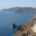 domy nad urwiskiem niesamowite widoki - Santorini #Kreta #Santorini #morze #Thira #Oia #ocean