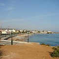 Kato Gouves promenada wzdłuz zatoki #KatoGouves #Kreta #morze #plaże #Sevini #Grecja #zatoka #kozy
