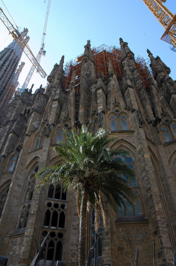 BARCELONA-HISZPANIA kościół Gaudiego Sagrada Familia #BARCELONA #MIASTA #BAZYLIKI