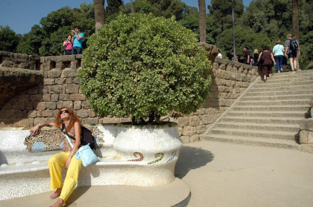 BARCELONA-HISZPANIA - PARK GUELL #BARCELONA #MIASTA #PARKI #GUELL