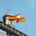 BARCELONA-HISZPANIA-Placa de Sant Jaume-Palau de la Generalitat #BARCELONA #MIASTA #PLACE