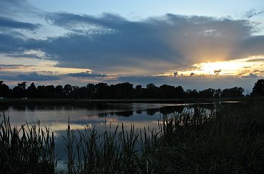 #Nowiniec #ZbiornikRetencyjny #ZachódSłońca #niebo #woda #natura