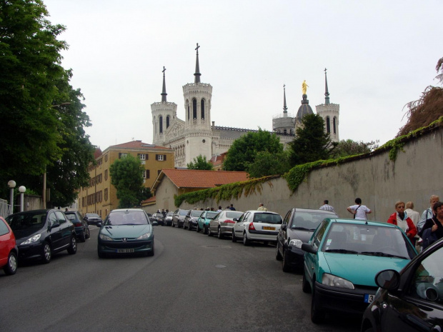 LYON Francja -bazylika Najświętszej Maryi Panny (La basilique de Notre-Dame de Fourvire) #LYON #MIASTA #BAZYLIKI