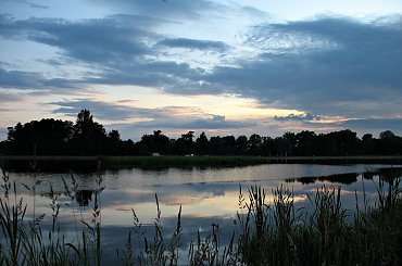 #Nowiniec #ZbiornikRetencyjny #ZachódSłońca #niebo #woda #natura