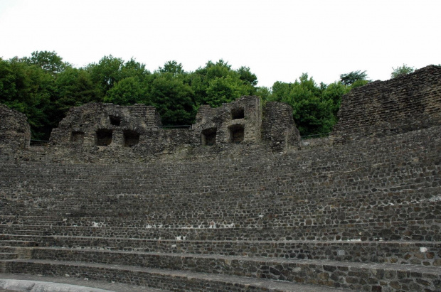 Lyon-Francja -ruiny odeon rzymskiego #LYON #MIASTA #ODEON