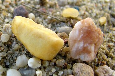 trochę piasku :D #kamyki #piasek