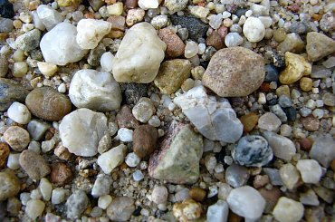 trochę piasku :D #kamyki #piasek