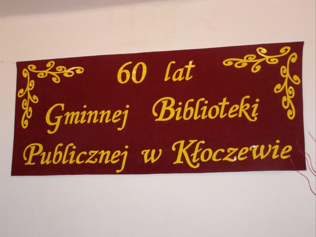 60-lecie Gminnej Biblioteki Publicznej w Kłoczewie #Kłoczew #GminnaBibliotekaPubliczna