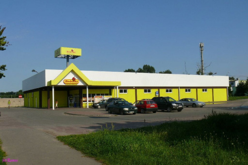 Pisz - Biedronka #Pisz #bociany