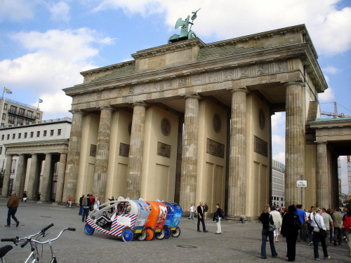 BERLIN-Brama Brandenburska #BERLIN #MIASTA #BRAMABRANDENBURSKA