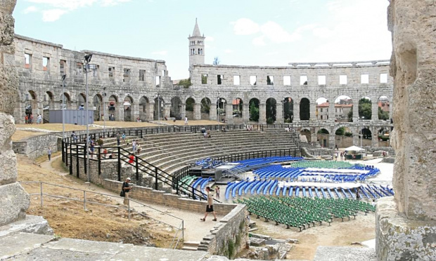 Pula amfiteatr rzymski. #amfiteatr #Chorwacja #Pula