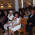 Uroczystość chrztu w Staszowie. Rodzice, babcie, dziadkowie byli bardzo przejęci! #chrzciny
