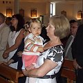 Starsze pokolenia poczas chrztu dzieci w Staszowie. #chrzciny