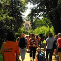 Gołuchów, lato 2009, Ośrodek Kultury Leśniej i zamek w Gołuchowie, Wielkopolski Park Narodowy