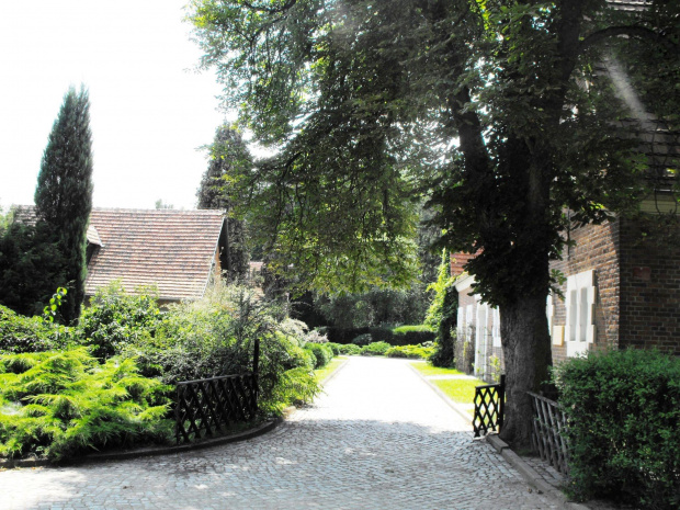 Gołuchów, lato 2009, Ośrodek Kultury Leśniej i zamek w Gołuchowie, Wielkopolski Park Narodowy