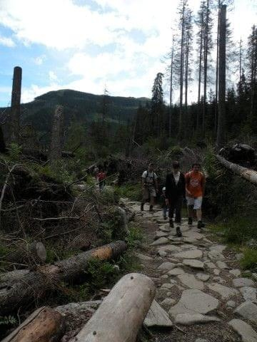 Wycieczka z Łysej Polany przez Schronisko w DolRoztoki do Doliny Roztoki , Wodospad Siklawa, Dolina Pieciu Stawow Polskich do Morskiego Oka, do Łysej Polany #tatry #góry #lato