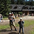 Wycieczka z Łysej Polany przez Schronisko w DolRoztoki do Doliny Roztoki , Wodospad Siklawa, Dolina Pieciu Stawow Polskich do Morskiego Oka, do Łysej Polany #tatry #góry #lato