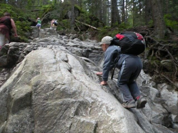 Wycieczka z Łysej Polany przez Schronisko w DolRoztoki do Doliny Roztoki , Wodospad Siklawa, Dolina Pieciu Stawow Polskich do Morskiego Oka, do Łysej Polany #tatry #góry #lato