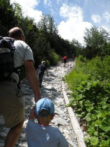 Wycieczka z Łysej Polany przez Schronisko w DolRoztoki do Doliny Roztoki , Wodospad Siklawa, Dolina Pieciu Stawow Polskich do Morskiego Oka, do Łysej Polany #tatry #góry #lato