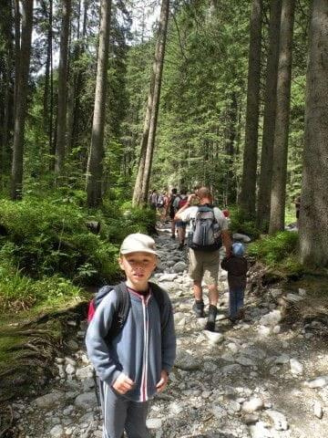 Wycieczka z Łysej Polany przez Schronisko w DolRoztoki do Doliny Roztoki , Wodospad Siklawa, Dolina Pieciu Stawow Polskich do Morskiego Oka, do Łysej Polany #tatry #góry #lato