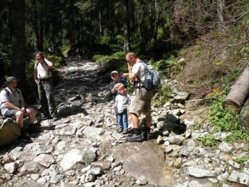 Wycieczka z Łysej Polany przez Schronisko w DolRoztoki do Doliny Roztoki , Wodospad Siklawa, Dolina Pieciu Stawow Polskich do Morskiego Oka, do Łysej Polany #tatry #góry #lato