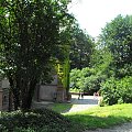 Gołuchów, lato 2009, Ośrodek Kultury Leśniej i zamek w Gołuchowie, Wielkopolski Park Narodowy