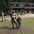 Wycieczka z Łysej Polany przez Schronisko w DolRoztoki do Doliny Roztoki , Wodospad Siklawa, Dolina Pieciu Stawow Polskich do Morskiego Oka, do Łysej Polany #tatry #góry #lato