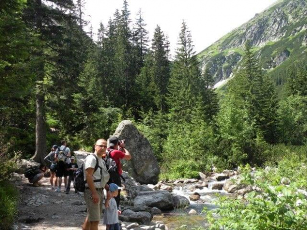 Wycieczka z Łysej Polany przez Schronisko w DolRoztoki do Doliny Roztoki , Wodospad Siklawa, Dolina Pieciu Stawow Polskich do Morskiego Oka, do Łysej Polany #tatry #góry #lato