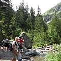 Wycieczka z Łysej Polany przez Schronisko w DolRoztoki do Doliny Roztoki , Wodospad Siklawa, Dolina Pieciu Stawow Polskich do Morskiego Oka, do Łysej Polany #tatry #góry #lato