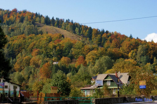 Jesień w Beskidach.